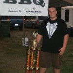 Nick with Trophy Murphysboro, IL 2010